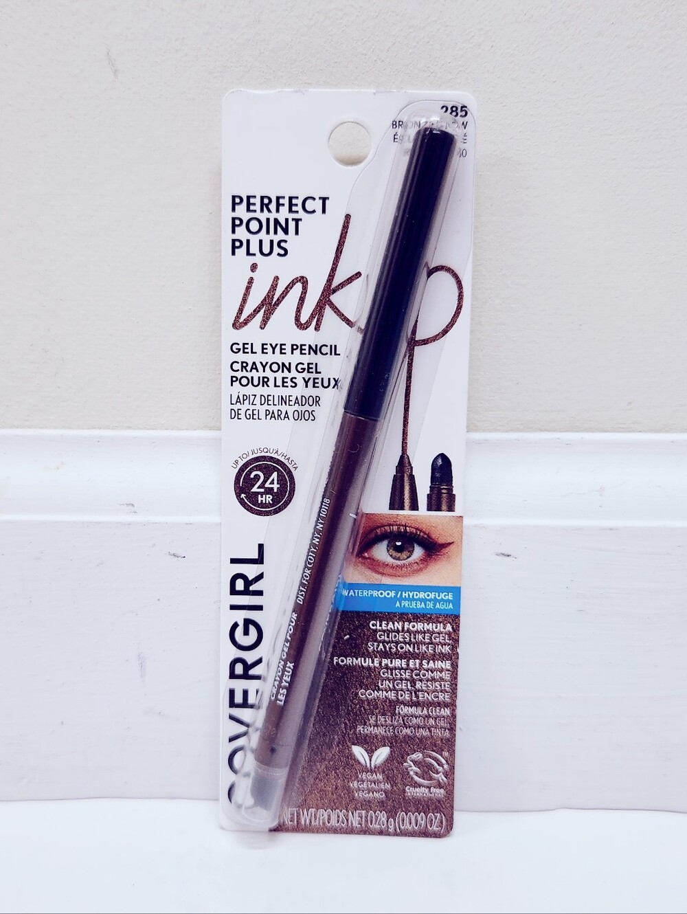 ⭐4/$15 Covergirl Perfect Point Plus Ink Gel Eye Pencil Bronze Glow